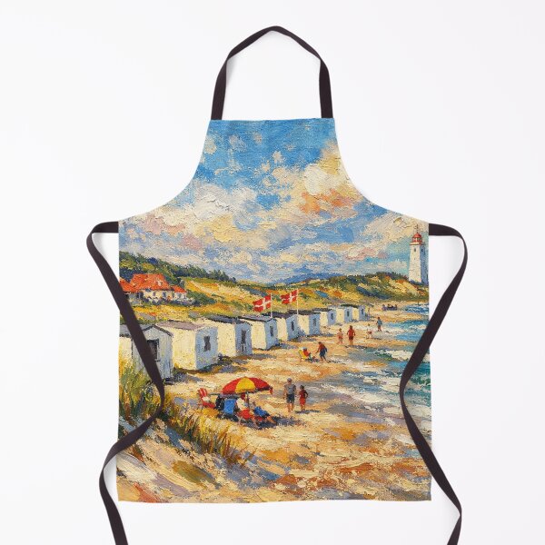Item preview, A painting of Blokhus, Denmark – A Beautiful place in Europe. designed and sold by GalleryKauffeld.