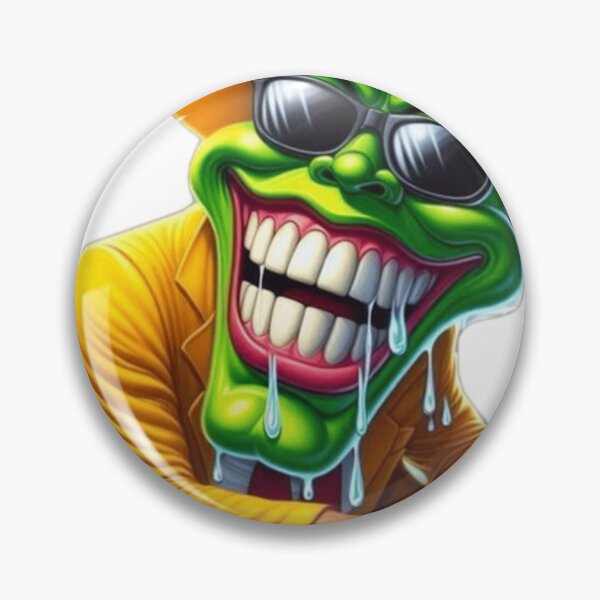 Item preview, Crazy Green Face Guy Yellow Suit Vintage Cartoon Meme designed and sold by ArhaanFashions.