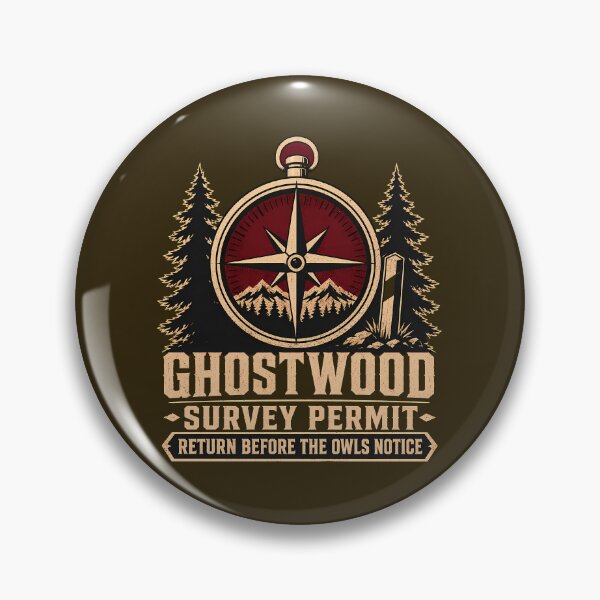 Item preview, Ghostwood Trail Survey Permit designed and sold by agearb.