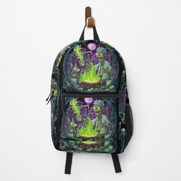 Item preview, Zombie Mad Scientist & Toxic Cauldron Dark Fantasy Graphic designed and sold by TOCOCLAWS.