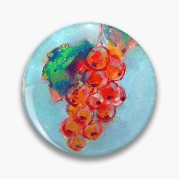 Item preview, Red Currant Botanical Art – Expressive Redcurrant Berry Illustration designed and sold by Petal Head .