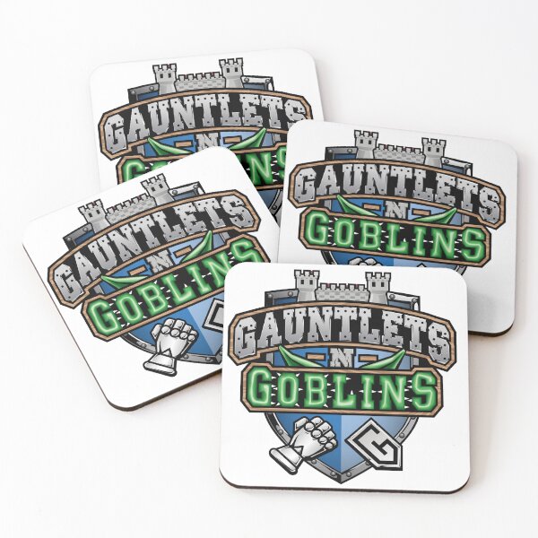 Item preview, Gauntlets N Goblins Logo designed and sold by Meta Mage Studios.