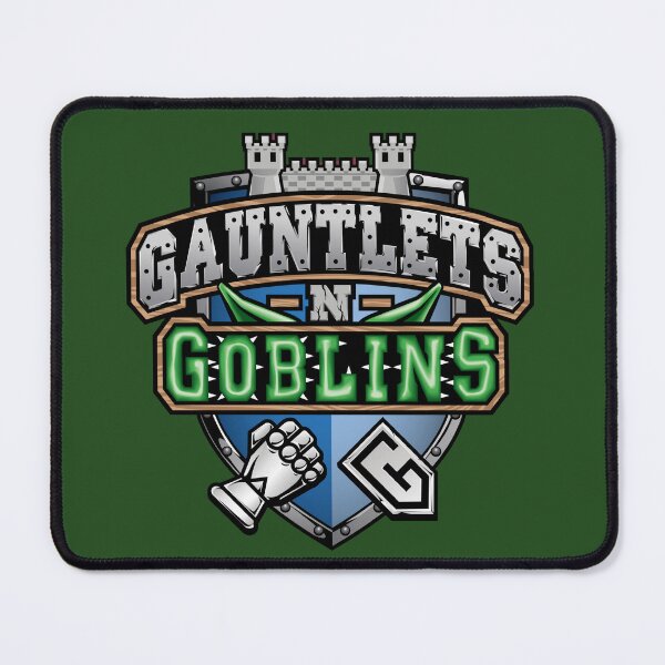 Item preview, Gauntlets N Goblins Logo designed and sold by Meta Mage Studios.