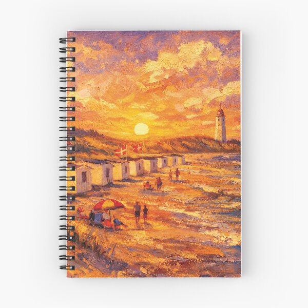 Item preview, Blokhus by night painting, Denmark – A Beautiful place in Europe. designed and sold by GalleryKauffeld.