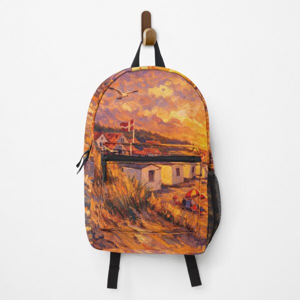 Item preview, Blokhus by night painting, Denmark – A Beautiful place in Europe. designed and sold by GalleryKauffeld.