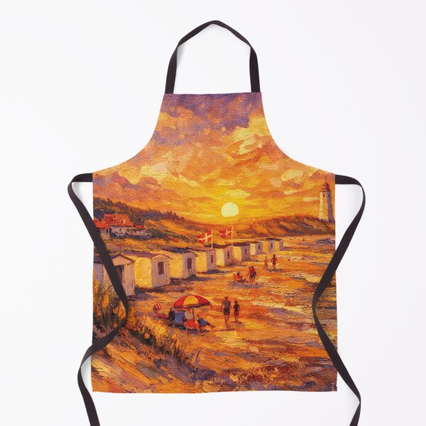 Item preview, Blokhus by night painting, Denmark – A Beautiful place in Europe. designed and sold by GalleryKauffeld.