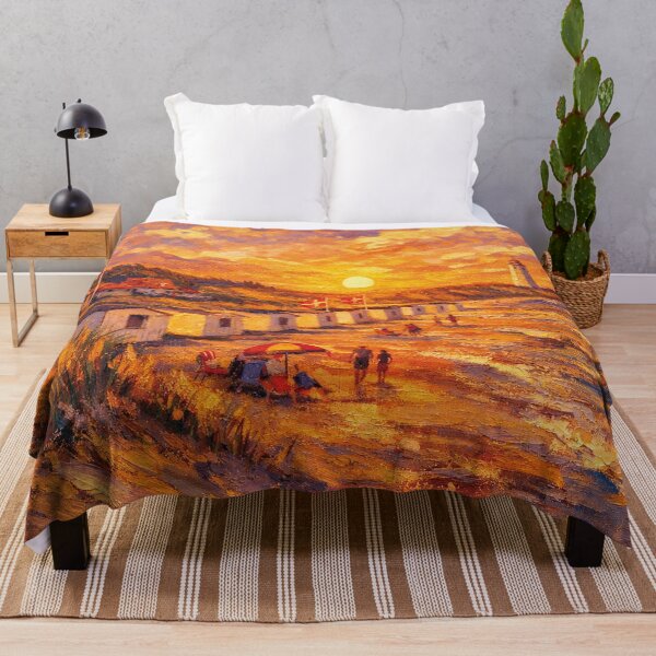 Item preview, Blokhus by night painting, Denmark – A Beautiful place in Europe. designed and sold by GalleryKauffeld.