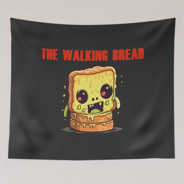 Item preview, Funny Zombie Bread - The Walking Bread designed and sold by Monkey-Bar.