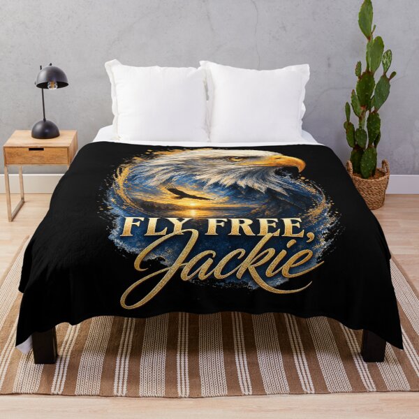 Item preview, Fly Free Jackie Big Bear Eagle Memorial designed and sold by stershopepie.