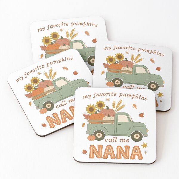 Item preview, My Favorite Pumpkins Call Me Nana Fall Grandma designed and sold by FreshVibe Prints.