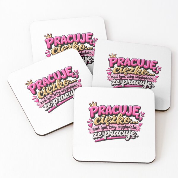 Item preview, Funny Polish Work Quote designed and sold by Wild Ink Studio by Barbara.