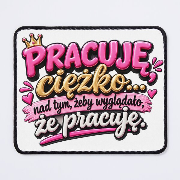 Item preview, Funny Polish Work Quote designed and sold by Ronne&Babra.