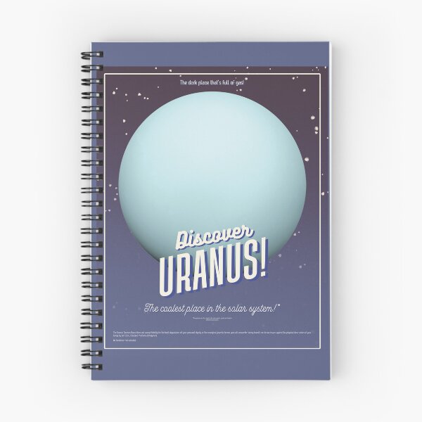 Item preview, 'Discover Uranus!' - Retro Space Poster designed and sold by InanimateArt.