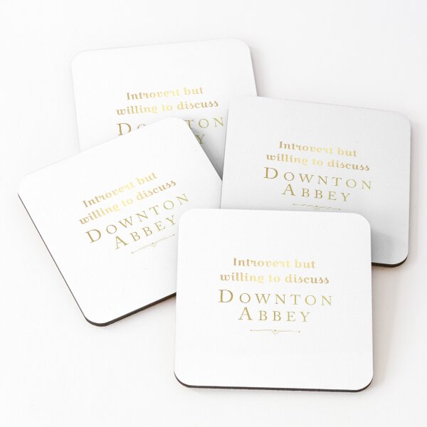 Item preview, Introvert but willing to discuss Downton Abbey  designed and sold by Tymber2018.