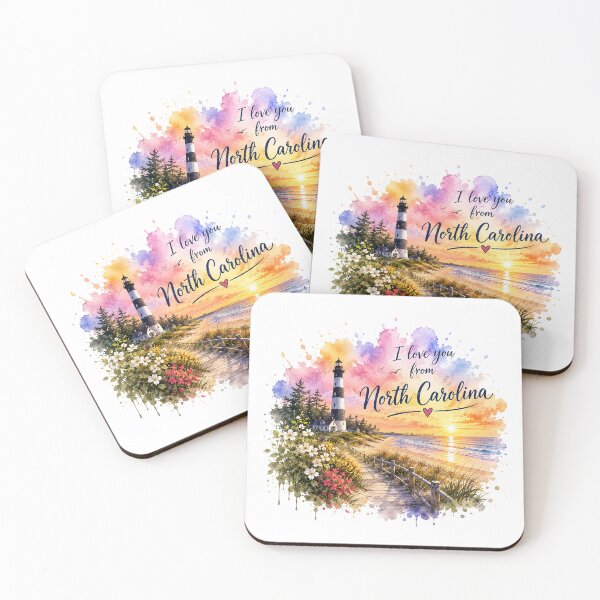 Item preview, Carolina Coast Heartlight: Love at a North Carolina Sunrise designed and sold by BlissBlvdShop.