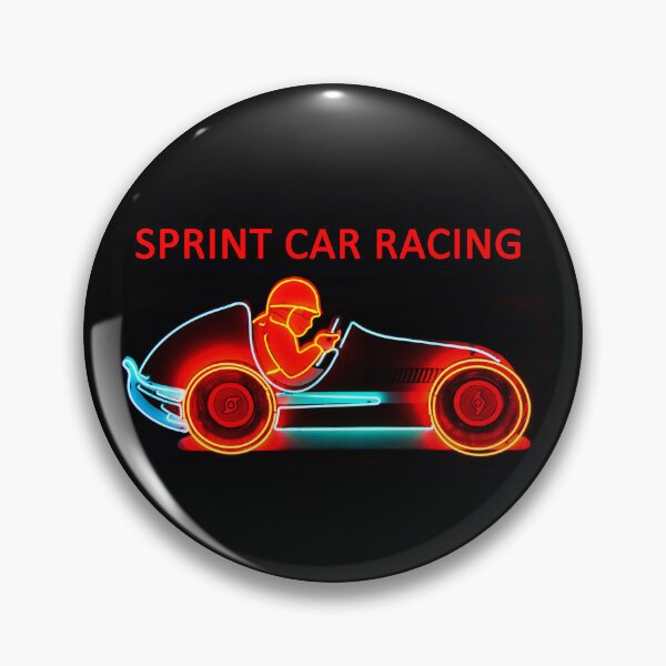Item preview, Sprint Car Racing Neon Sign designed and sold by Dlt1981.