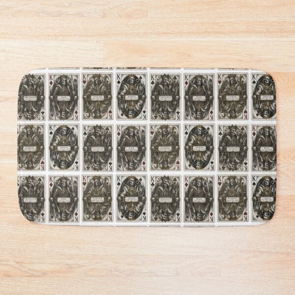 Item preview, 4 horsemen of apocalypse | Playing cards | Kings | Death | War | Pestilence | Famine designed and sold by Kromia.