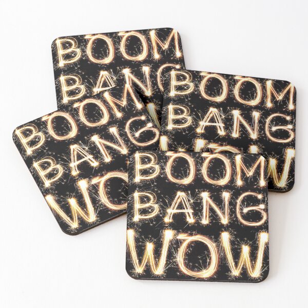 Item preview, SPARKLERS LETTERS BOOM designed and sold by ART-TYPE.