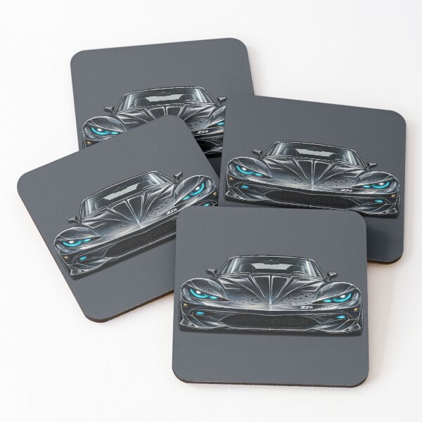 Item preview, Stingray Charcoal Grey Muscle Coupe — BV-TSC — Front View designed and sold by BROHLine Studio.