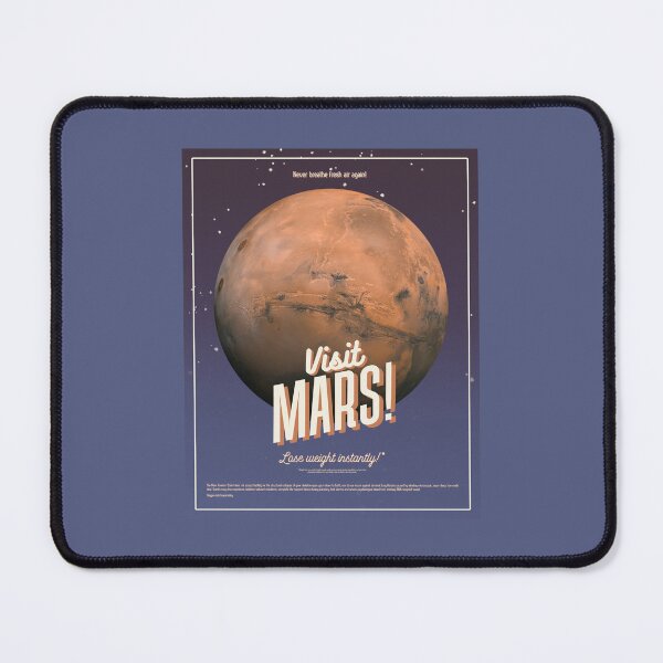 Item preview, 'Visit Mars!' - Retro Mars Poster designed and sold by InanimateArt.