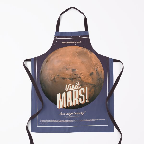 Item preview, 'Visit Mars!' - Retro Mars Poster designed and sold by InanimateArt.