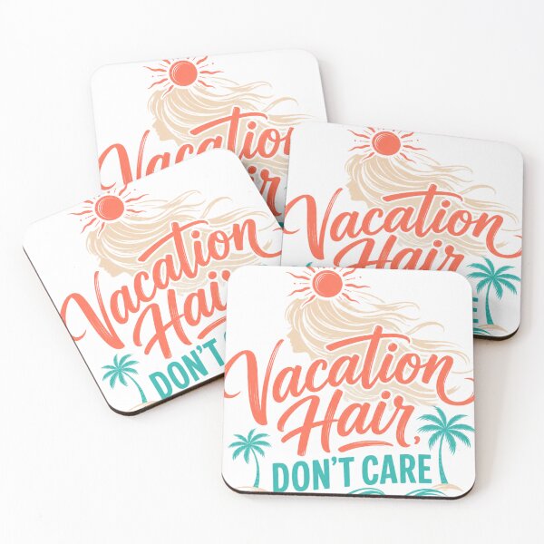 Item preview, Vacation Hair, Don't Care | Funny Beach Holiday Summer T-Shirt designed and sold by rushaib.
