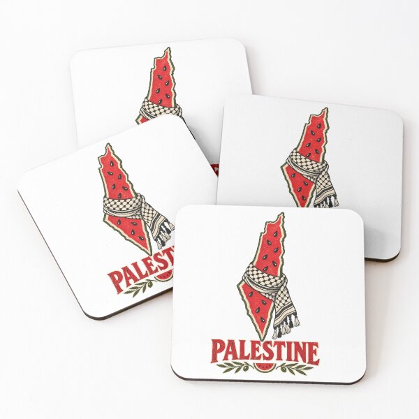 Item preview, Palestine Watermelon Keffiyeh Heritage designed and sold by Doodle Souq.