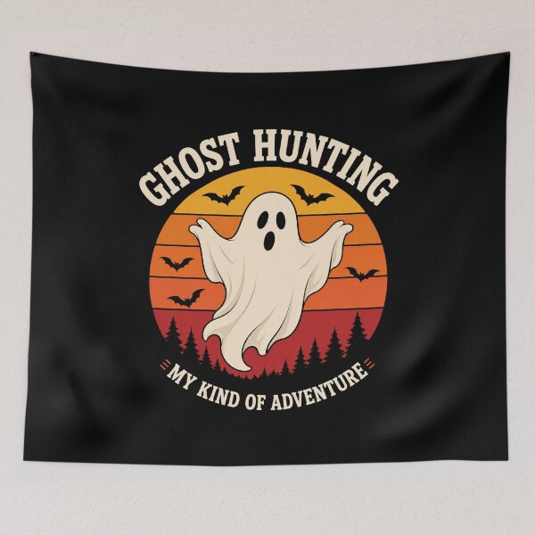 Item preview, Funny Ghost Hunting Scary Halloween Ghost Hunter T-Shirt | Paranormal Investigator Spooky Graphic Gift designed and sold by Trendably.