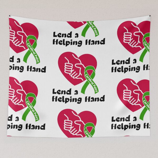 Item preview, Cerebral Palsy - Lend a Helping Hand. designed and sold by MPC-Mince-Pies.