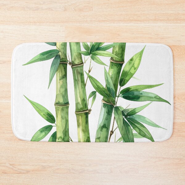 Item preview, Green Japanese Bamboo Stalks  designed and sold by BetweenForms.