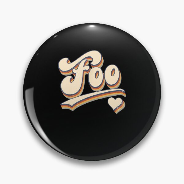 Item preview, Retro Foo Rainbow Heart Vintage Typography designed and sold by ViniBall.