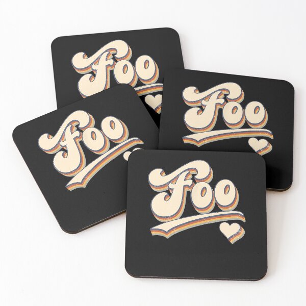 Item preview, Retro Foo Rainbow Heart Vintage Typography designed and sold by ViniBall.