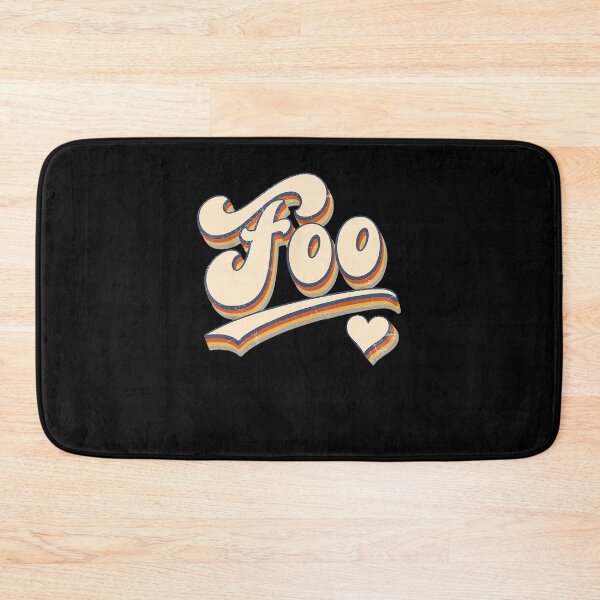 Item preview, Retro Foo Rainbow Heart Vintage Typography designed and sold by ViniBall.