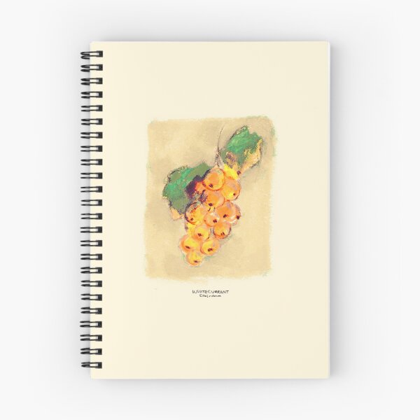 Item preview, White Currant Botanical Art – Expressive Redcurrant Berry Illustration designed and sold by Petal Head .