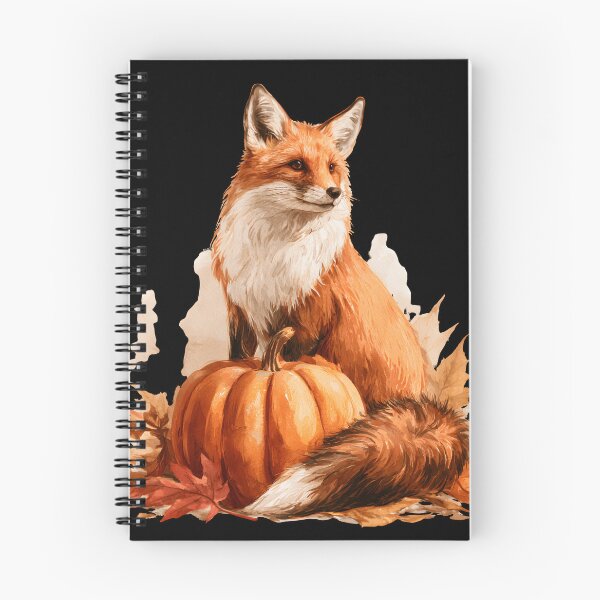 Item preview, Autumn Fox & Pumpkin – Cozy Woodland Fall designed and sold by KAM-KAM-STORE.