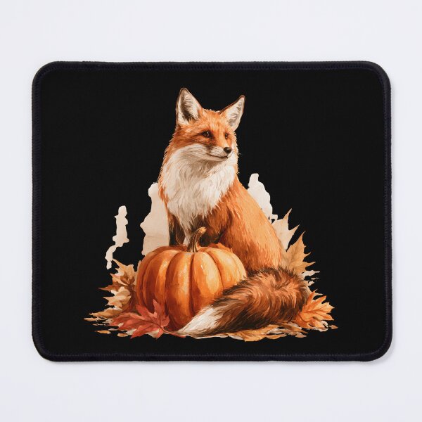 Item preview, Autumn Fox & Pumpkin – Cozy Woodland Fall designed and sold by KAM-KAM-STORE.