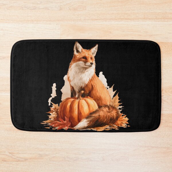 Item preview, Autumn Fox & Pumpkin – Cozy Woodland Fall designed and sold by KAM-KAM-STORE.