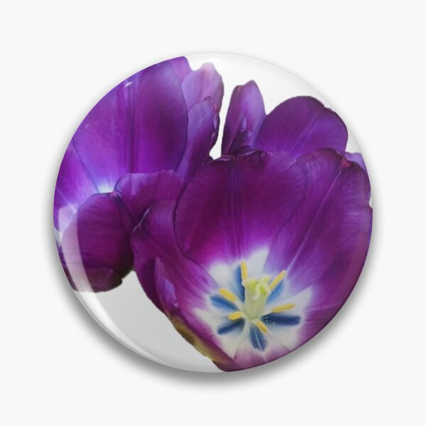 Item preview, Isolated Purple Tulip Blossom Cluster Macro Cutout designed and sold by BalkanBloom.