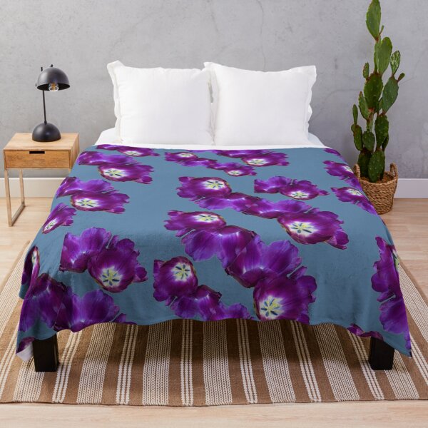 Item preview, Isolated Purple Tulip Blossom Cluster Macro Cutout designed and sold by BalkanBloom.