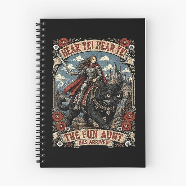 Item preview, Hear Ye Hear Ye The Fun Aunt Has Arrived Medieval Fantasy designed and sold by ViniBall.