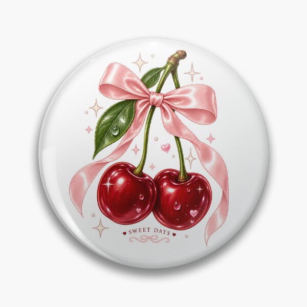 Item preview, Sweet Cherry Bow Aesthetic designed and sold by Doodle Souq.
