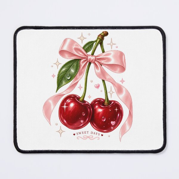 Item preview, Sweet Cherry Bow Aesthetic designed and sold by Doodle Souq.