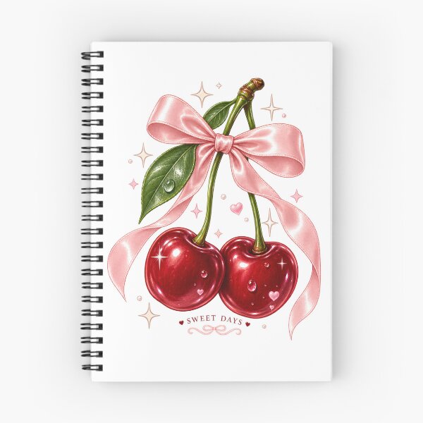 Item preview, Sweet Cherry Bow Aesthetic designed and sold by Doodle Souq.