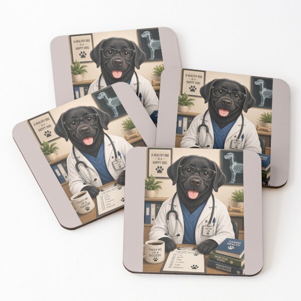 Item preview, Doctor Lab II – Medical Labrador designed and sold by Goodthingstree.