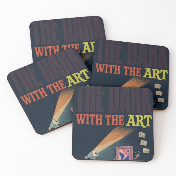 Item preview, DEEP IN THE DARK WITH THE ART designed and sold by BetterDaysDept.