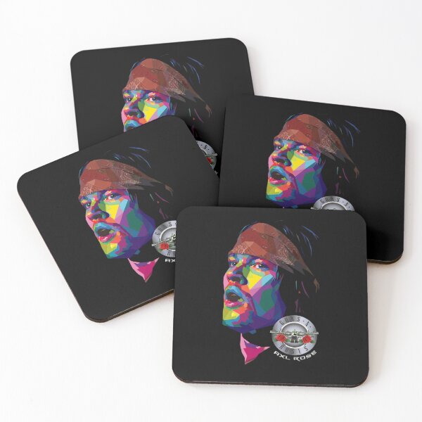 Item preview, Axl Rose: Colorful Geometric Pop Art Portrait designed and sold by interdesigner.