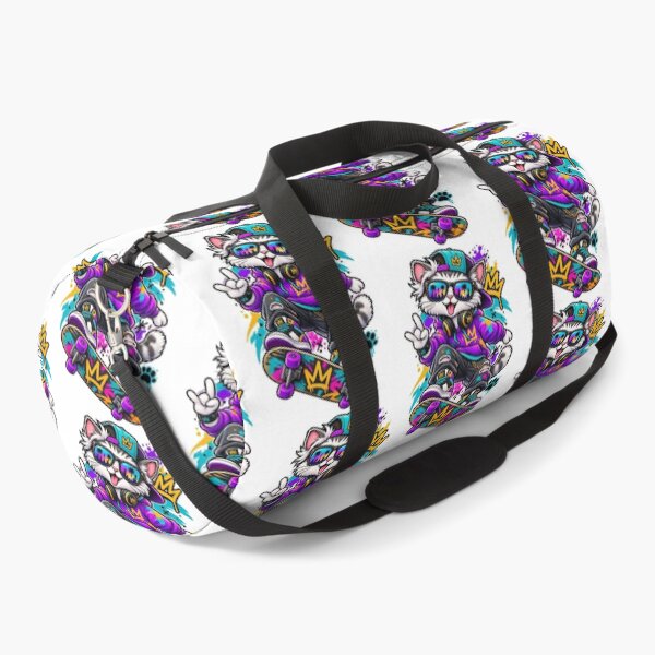 Item preview, Skateboard Cat Graffiti Streetwear Art designed and sold by JMDG Studio.