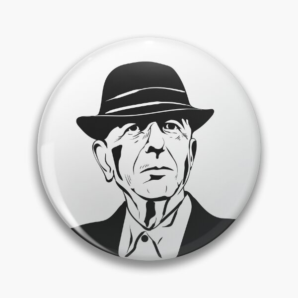 Item preview, Leonard Cohen Retro Singer designed and sold by Deepness2023.