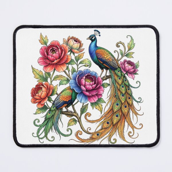 Item preview, two majestic peacocks designed and sold by The Empire Of Digital Art..