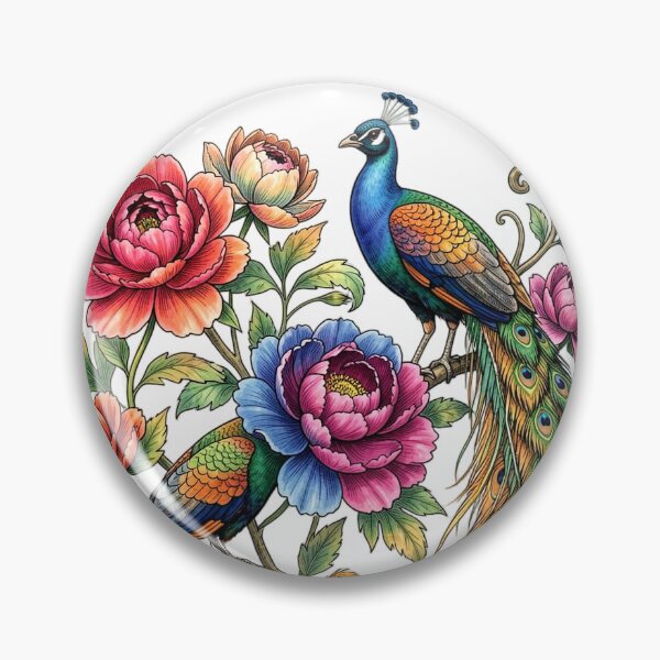 Item preview, two majestic peacocks designed and sold by The Empire Of Digital Art..